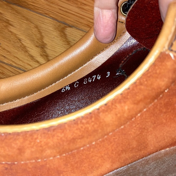 KIDS NORTH STAR SUPER RARE!!! Sz 6.5 suede & leather vintage shoes-gr8 condition - Picture 5 of 8